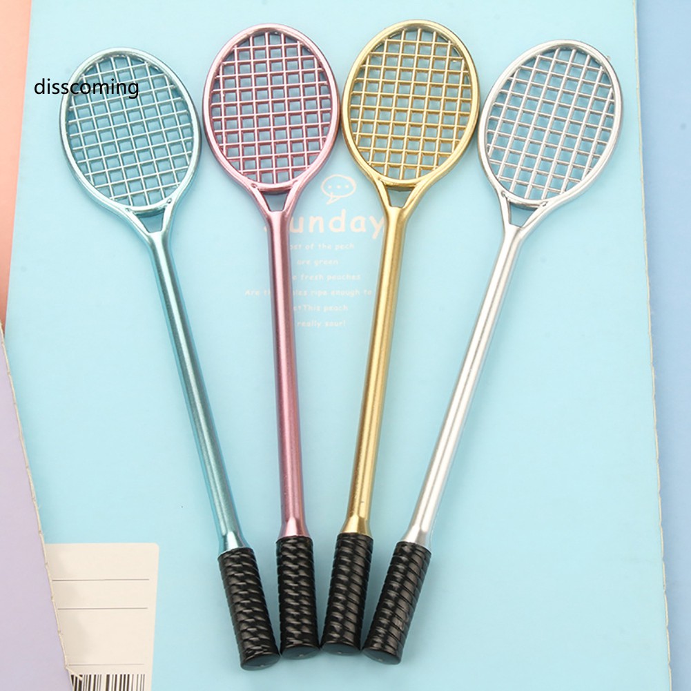 Set 4 cây viết mực hình vợt cầu lông cá tính
