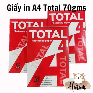 Giấy in A4 total 70gms