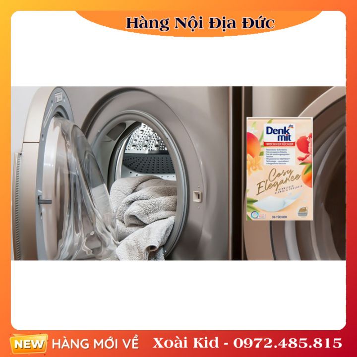 Giấy thơm quần áo Denkmit Cosy Elegance chống ẩm mốc, quần áo thơm tho của Đức