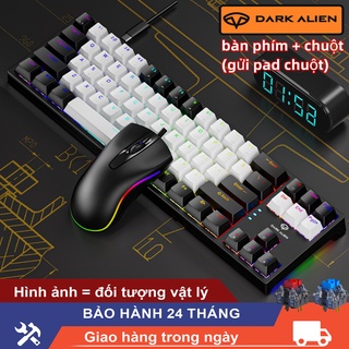 bàn phím cơ LED RGB K710 LEAVEN Giao hàng trong ngày Thiết kế chèn nóng bàn phím