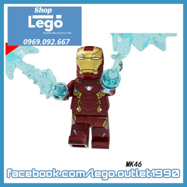 Xếp hình Người sắt Iron man Tuyển tập Lego MiniFigures Pogo PG8246