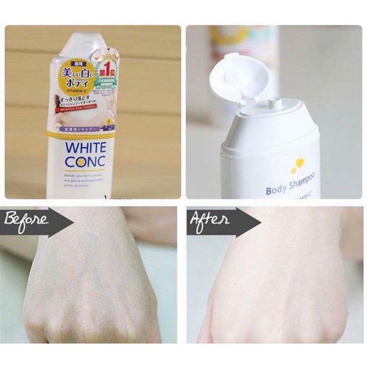 Sữa tắm trắng White Conc Body Vitamin C 360ml