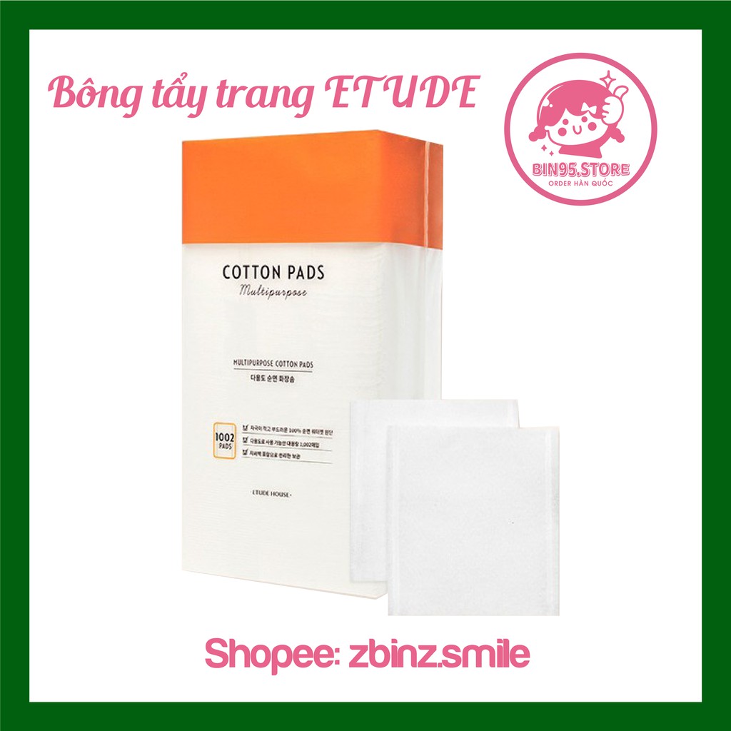 Bông Tẩy Trang Etude House 1002 Miếng | BigBuy360 - bigbuy360.vn