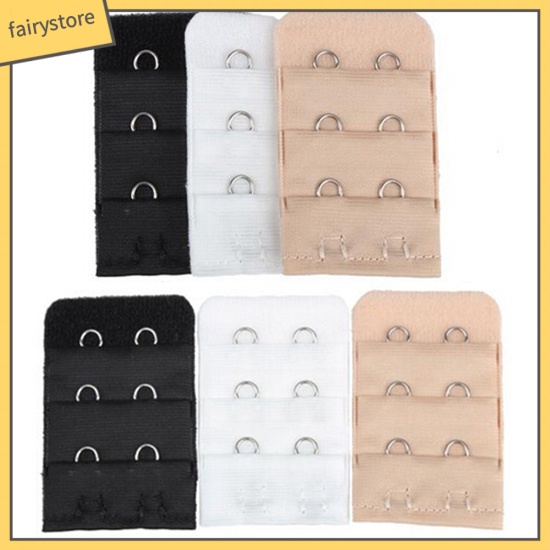 Set 5 Miếng Nối Dài Dây Áo Ngực 3 Hàng 2 Móc Tiện Dụng