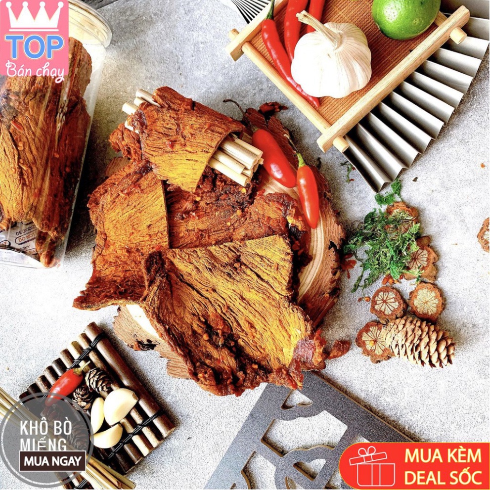Khô Bò❤️FreeShip❤️đồ ăn vặt,Khô bò miếng,dạng sợi,dạng viên,bò lá chanh,Date mới thơm ngon-200-300G | BigBuy360 - bigbuy360.vn