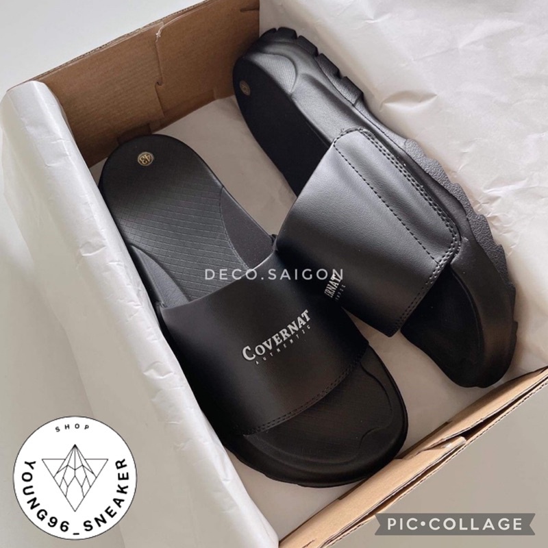 |Full box| Mẫu dép convernatt C Đen Nam nữ