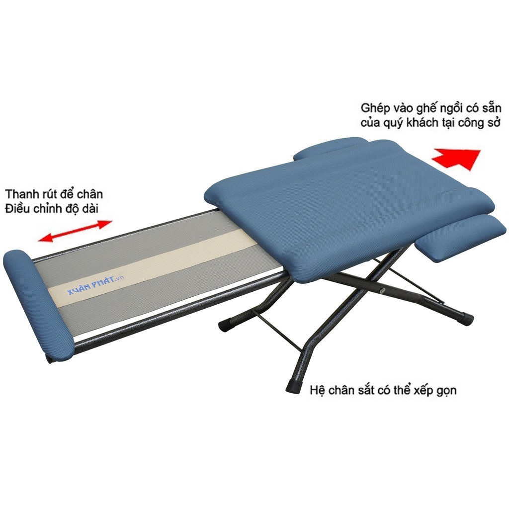 Ghế ngủ văn phòng Mã GN.01 (mầu Xanh đậm) | BigBuy360 - bigbuy360.vn