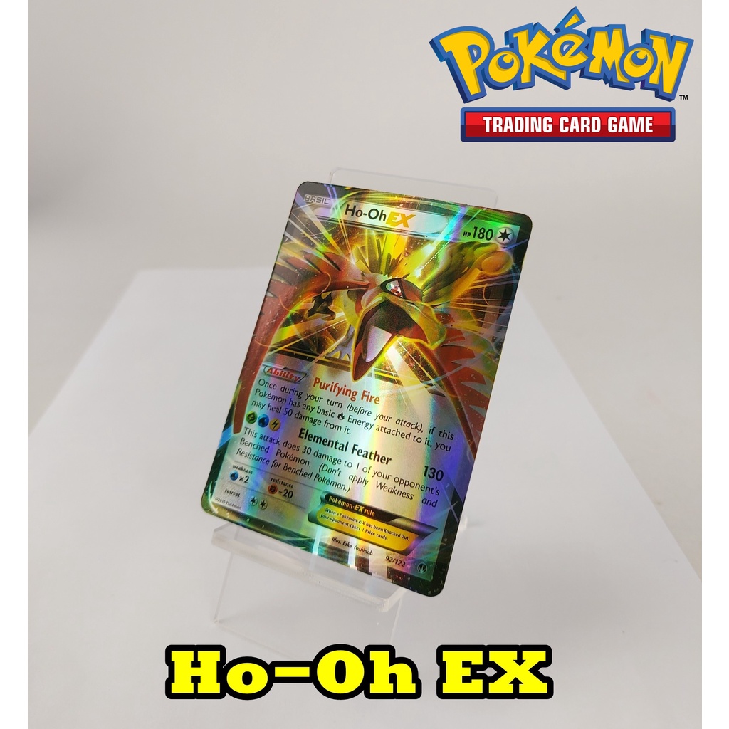 Thẻ bài Pokemon Ho-Oh EX