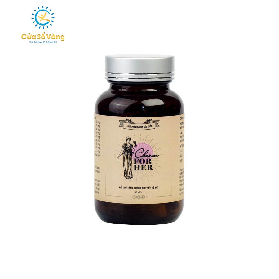 Charm For Her – Tăng Cường Nội Tiết Tố Nữ, Giảm Các Triệu Chứng Do Thiếu Hụt Nội Tiết Tố | BigBuy360 - bigbuy360.vn