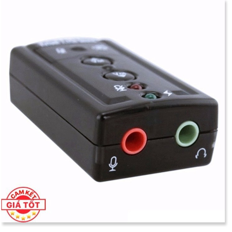 USB Ra Sound 3D 7.1 Âm Thanh Chuẩn