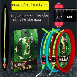 Trục câu cá silicon cao cấp chuyên săn hàng