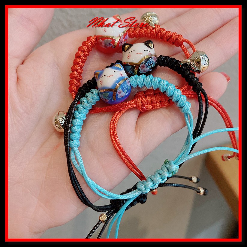 Vòng tay Mèo Thần Tài mèo may mắn - Vòng đeo tay VT04