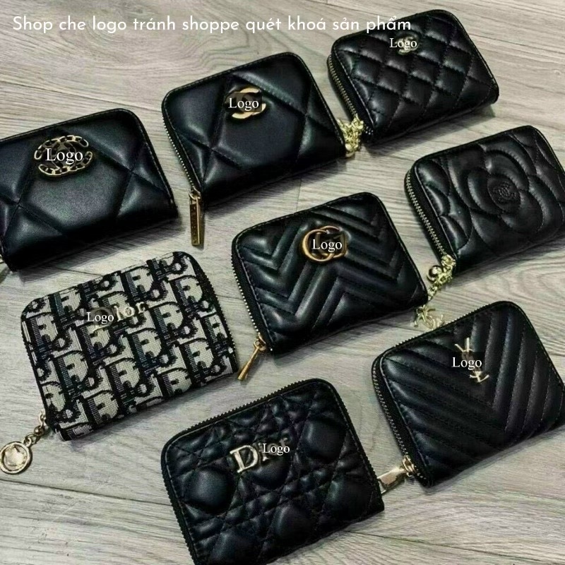 Ví mini nữ, ví da hàng qc các mẫu siêu sang (fullbox)