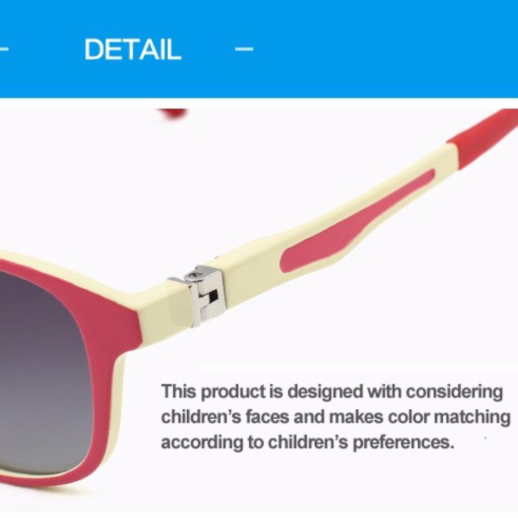 6-12 years old Kính Mát KATELUO S1022 Phân Cực Chống Tia Uv 400 Cho Bé