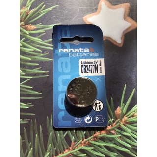 Viên pin điểu khiển xe hơi chính hãng thụy sỹ 2477 cr2477/ br2477 renata lithium 3v - vỉ 1 viên