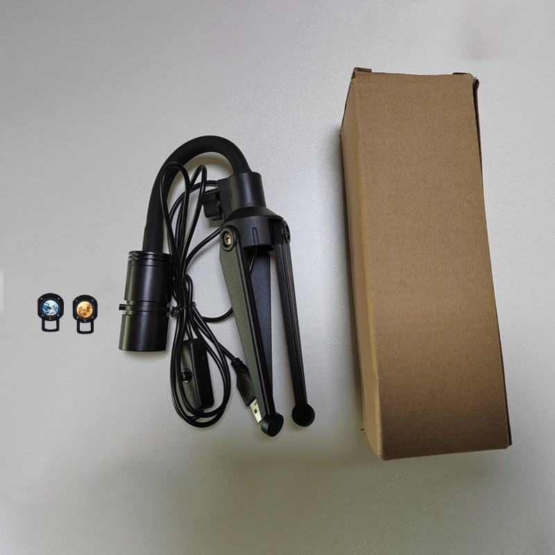 Đèn Chiếu Sao Đêm Hình Mặt Trăng Cổng USB