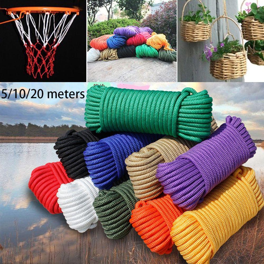 Cuộn Dây Thừng 550M 5 / 10 / 20M Đường Kính 3mm Dài 5 / 10 / 20M Chuyên Dụng Cho Cắm Trại Ngoài Trời