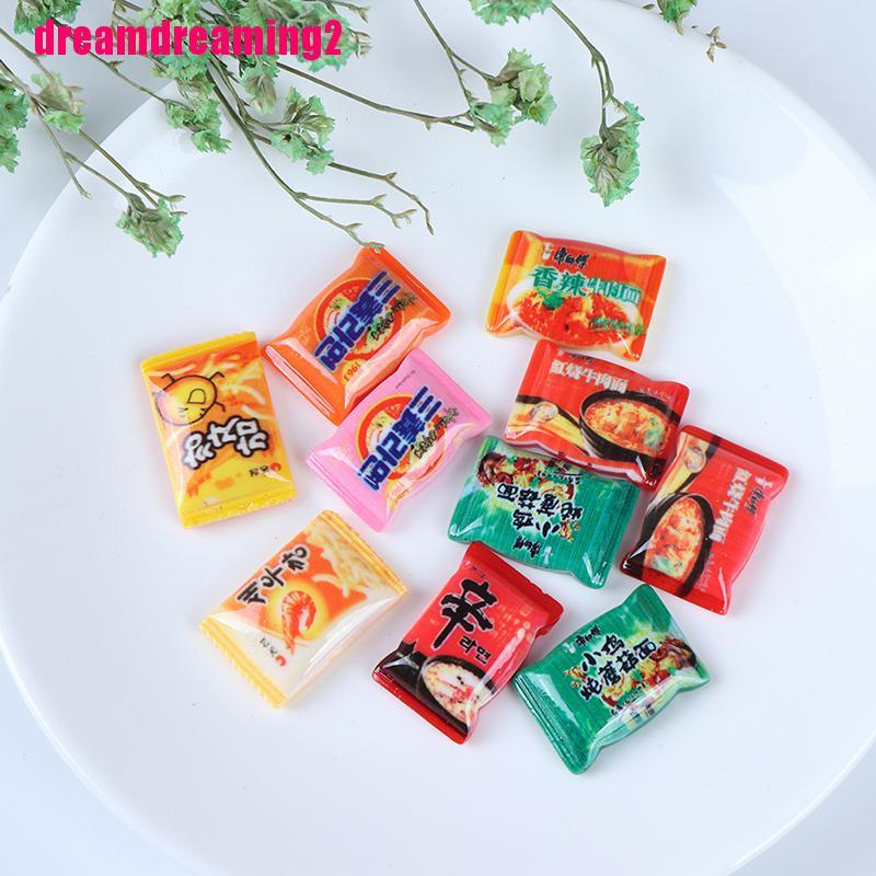 Set 10 Gói Mì Đồ Chơi Bằng Nhựa
