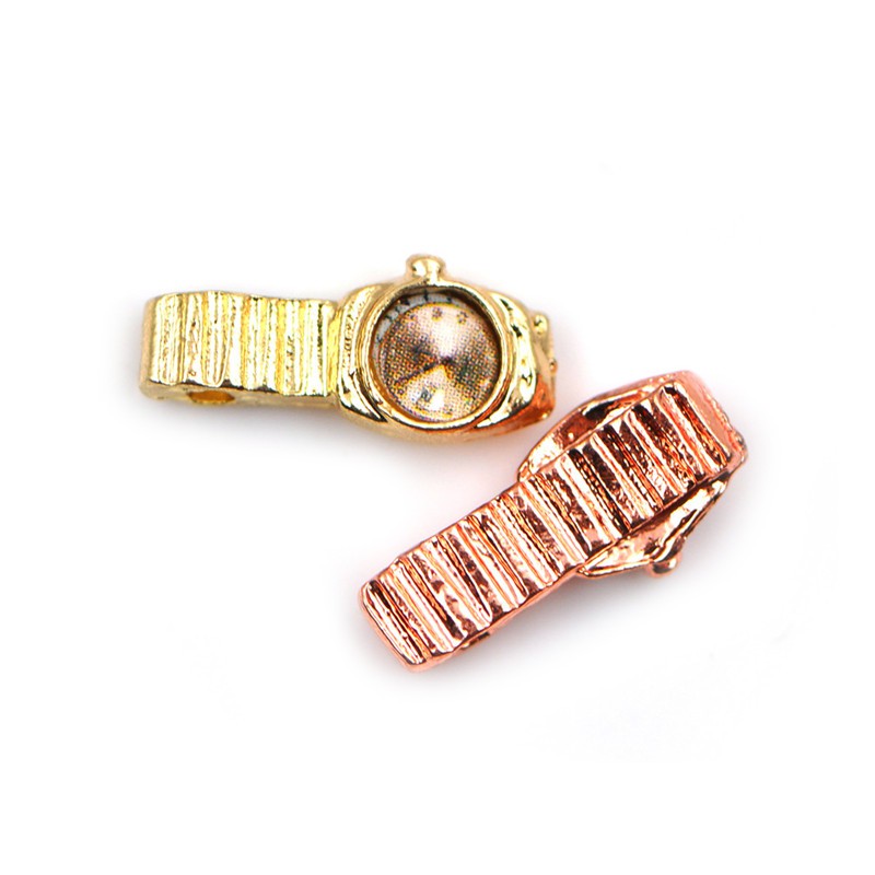 Mô Hình Đồng Hồ Xi Mạ Tỷ Lệ 1: 12 Trang Trí Nhà Búp Bê