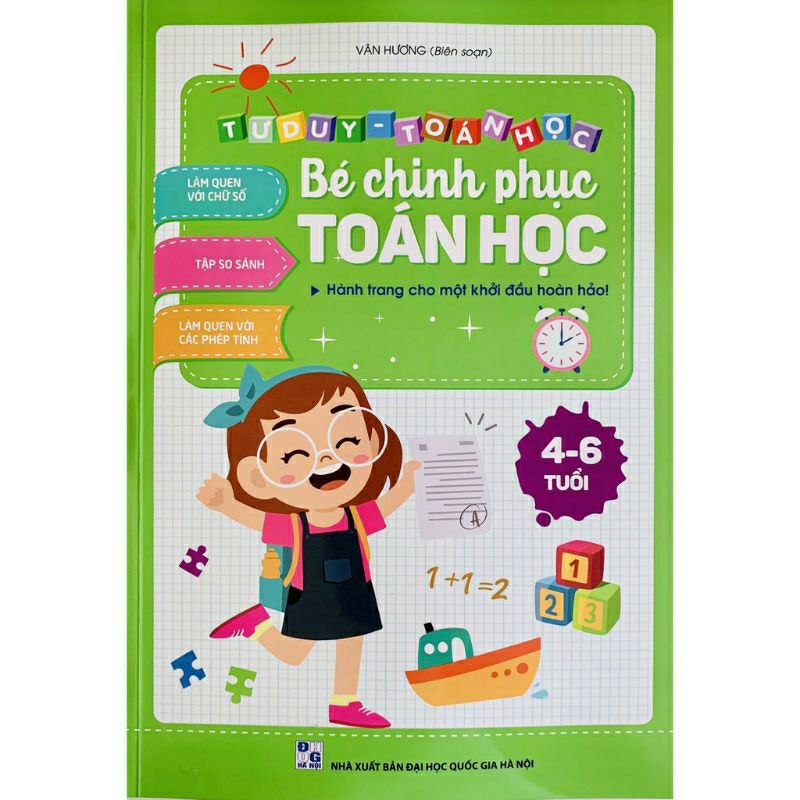 Chinh phục toán học cho bé 4-6 tuổi