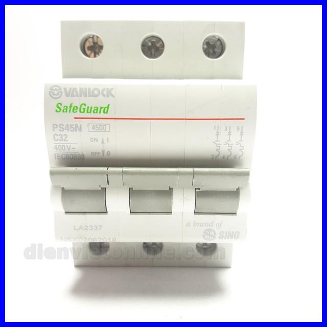 Cầu dao tự động, CB 3P-32A Sino - Điện Việt