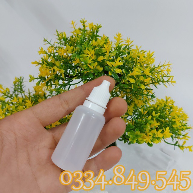 Lọ nhựa nhỏ mắt 5ml / 10ml / 20ml / 30ml / 50ml - vỏ chai rỗng nhỏ giọt hương liệu, chiết mực, chiết mỹ phẩm du lịch.