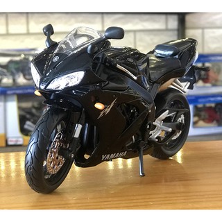 Xe mô hình mô tô siêu xe Yamaha YZF-R1 hãng Maisto màu đen
