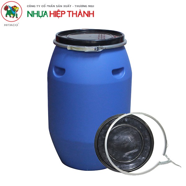 THÙNG PHUY NHỰA 120L - ĐAI SẮT HIỆP THÀNH