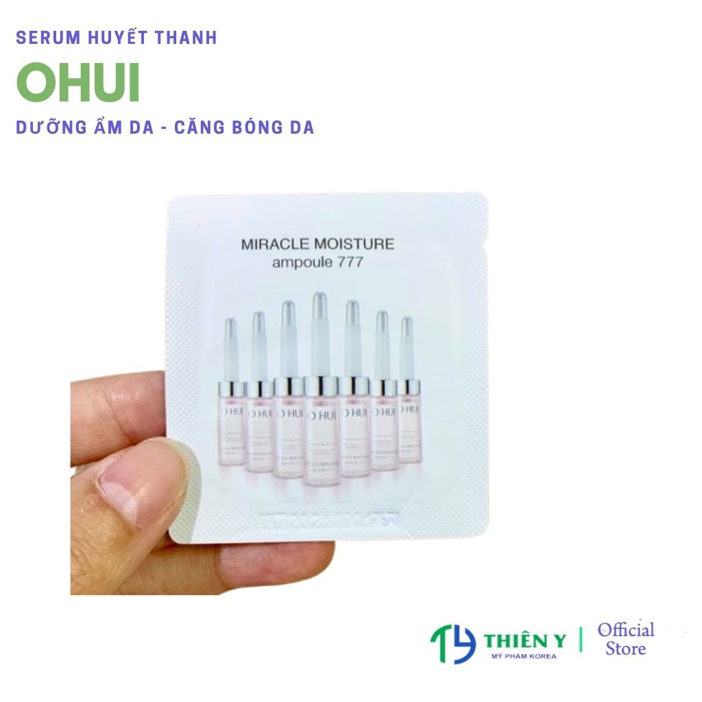 Serum huyết thanh 777 OHUI căng bóng da, dưỡng ẩm cho da hiệu quả - Thiên Y Korea | BigBuy360 - bigbuy360.vn