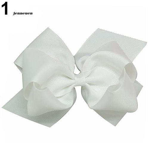 Kẹp tóc họa tiết nơ ruy băng xinh xắn cho bé gái