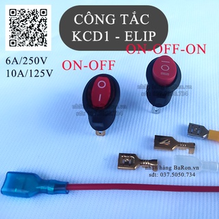 Công tắc nồi cơm điện mini, công tắc máy sấy, công tắc máy khò hình elip, oval 6A/250V 10A/125V