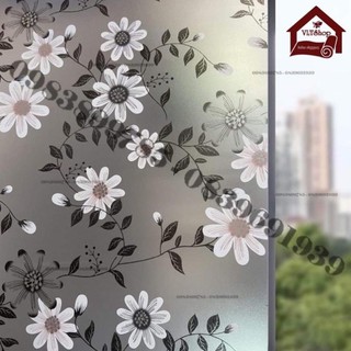 Giấy dán cửa kính - Decal dán cửa kính trang trí