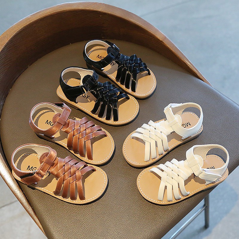 Dép Sandal Cho Bé Gái MG BABY Dây Đan Dễ Thương Size 21-30 M003