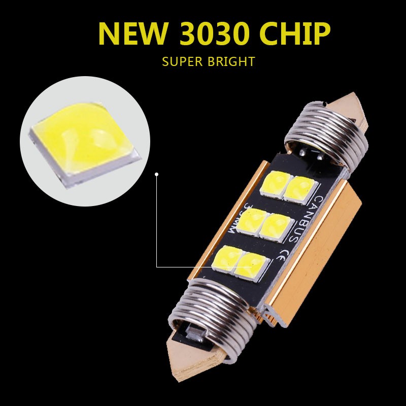 Bóng đèn festoon LYMOYO LED C5W 31mm 36mm 39mm 41mm SMD chuyên dụng dành cho xe hơi