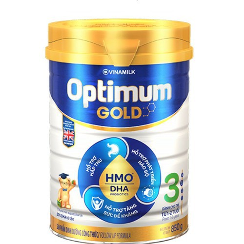 SỮA BỘT VINAMILK:  OPTIMUM GOLD 3 900G ( Dành cho trẻ từ 1- 2 tuổi)