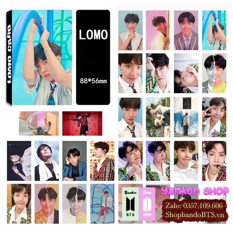 Lomo Card BTS Love Yourself Answer, Album Hình Ảnh Kpop 30 Tấm