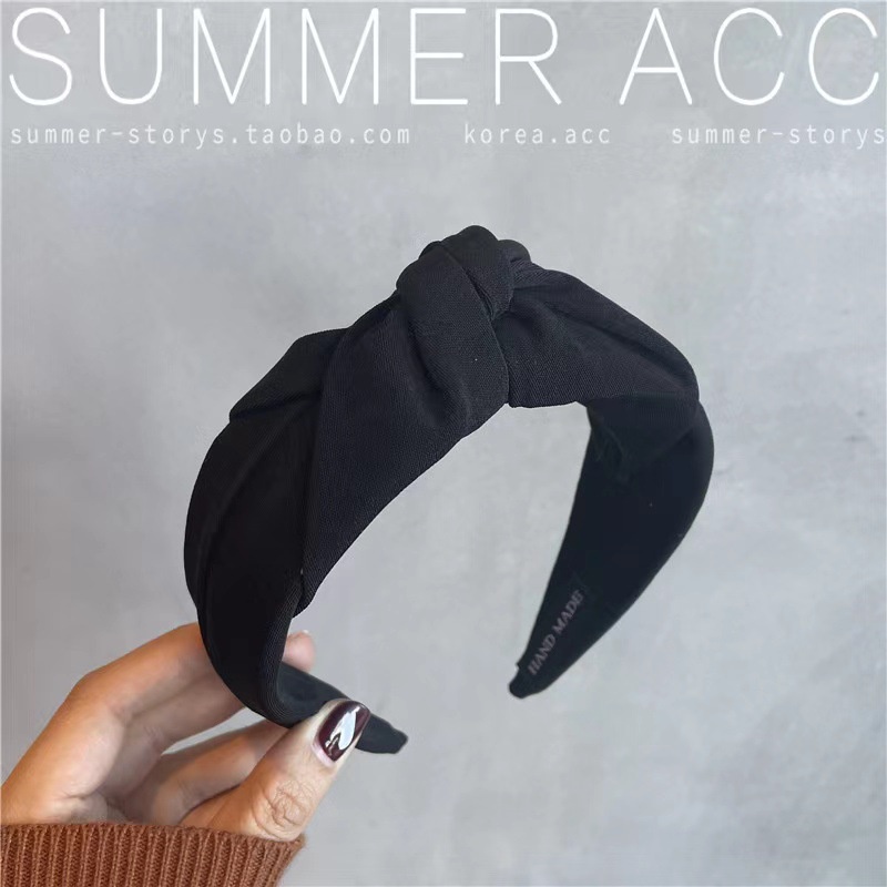 Băng Đô Thắt Nút Vải Phong Cách Retro Thời Trang Thu Đông 2022