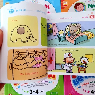Sách - Combo Mẹ Hỏi Bé Trả Lời (4 Cuốn)