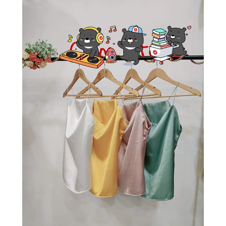 [ Mã WASTAPR giảm 10K đơn 50K] Áo 2 dây CỔ ĐỖ xuất dư - MIN Boutiques - Ảnh thật - Chất phi bóng bao đẹp | BigBuy360 - bigbuy360.vn