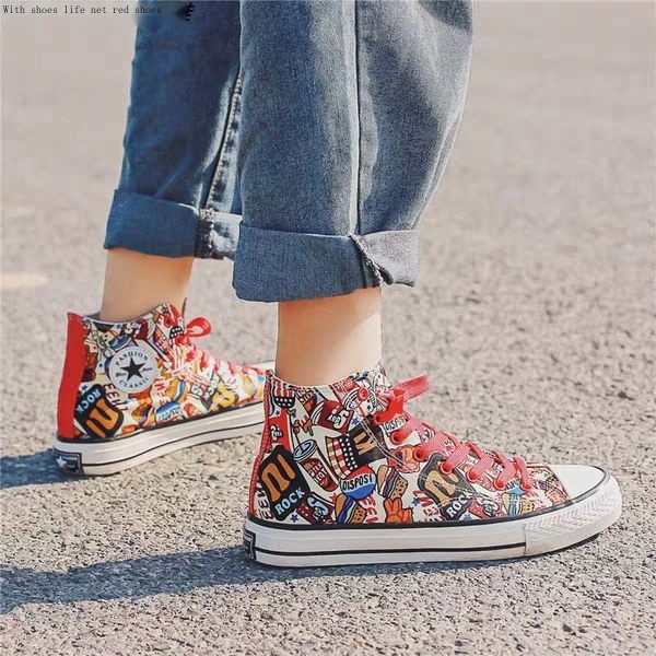 Giày Thể Thao Cao Cổ Phong Cách Hip Hop Mới Cho Nam