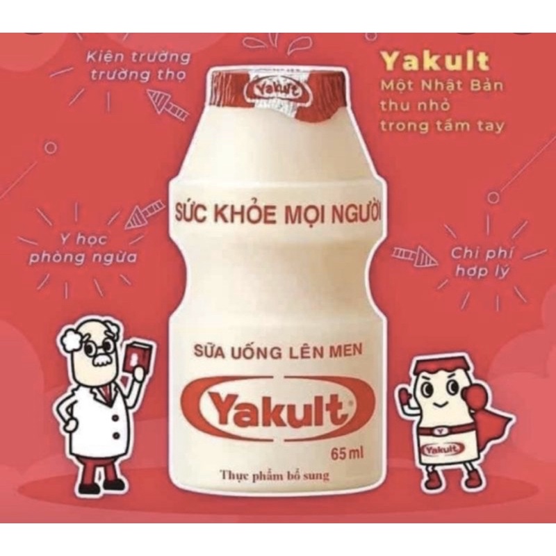 SỮA YAKULT / 1 lốc /25k