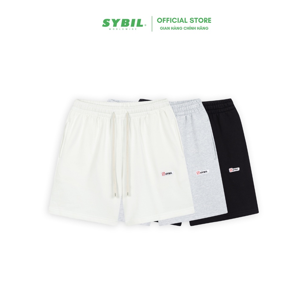 SYBIL BASIC SHORT - Quần short đùi Nỉ Da Cá 100% Cotton Dày Dặn Form Unisex