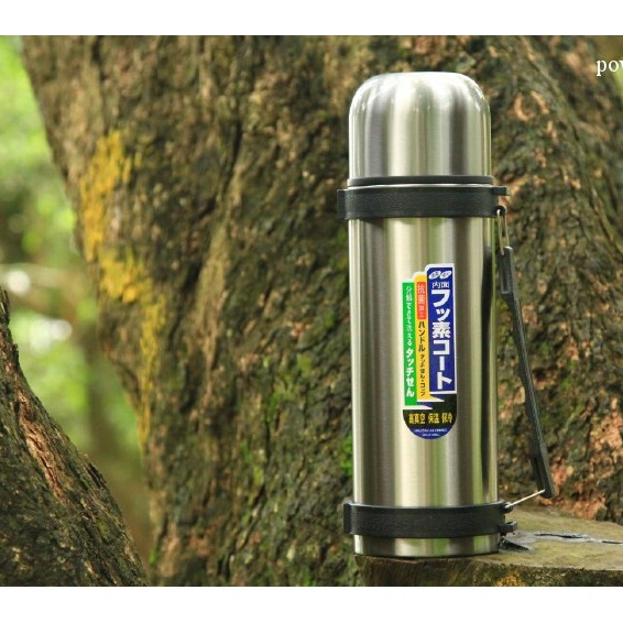 bình nước giữ nhiệt Inox hút chân không 2 lớp 1.1 litre bình giữ nhiệt dã ngoại 1,1L