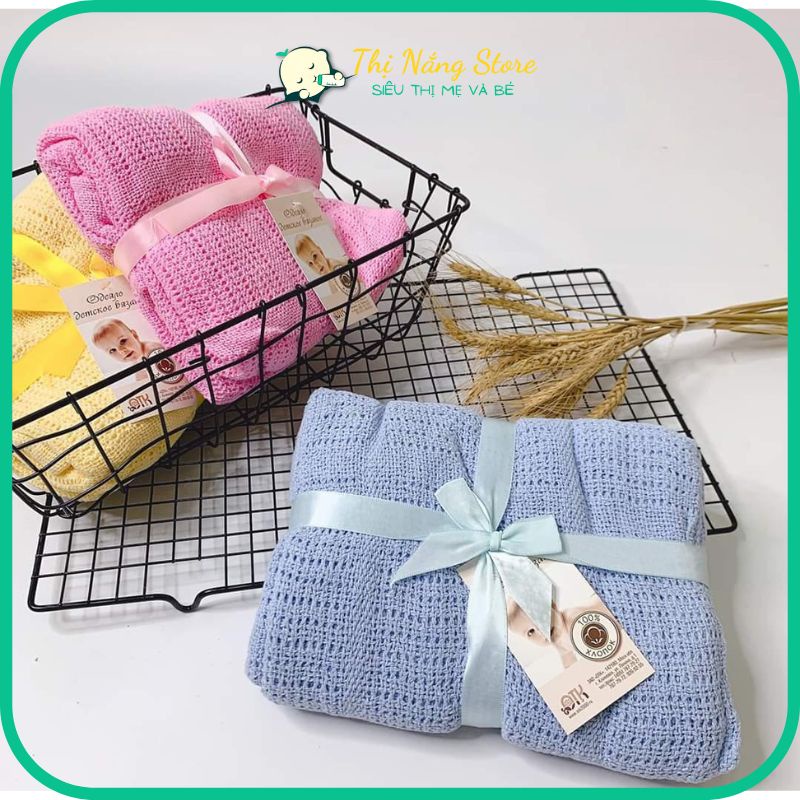 Chăn Lưới Xuất Nga, Chăn Lưới Mùa Hè Chống Ngạt Cho Bé Sơ Sinh Thị Nắng Store