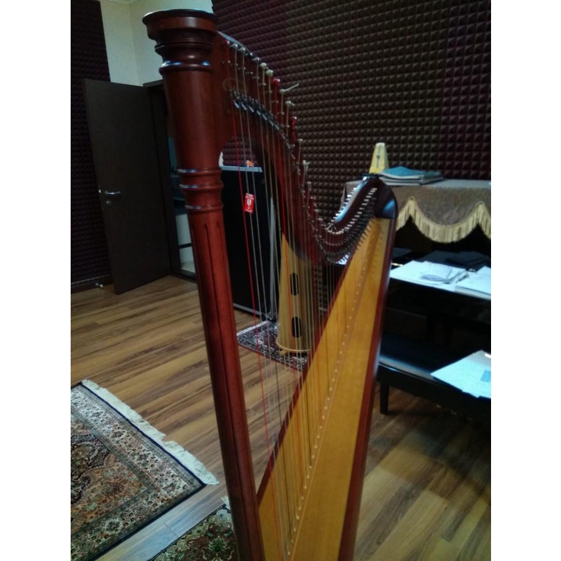 (HÀNG NHẬP KHẨU) ĐÀN HARP SALVI ANA 40 DÂY CHERRY COLOR THANH LÝ CHẤT LƯỢNG CỰC TỐT GIÁ CỰC MỀM