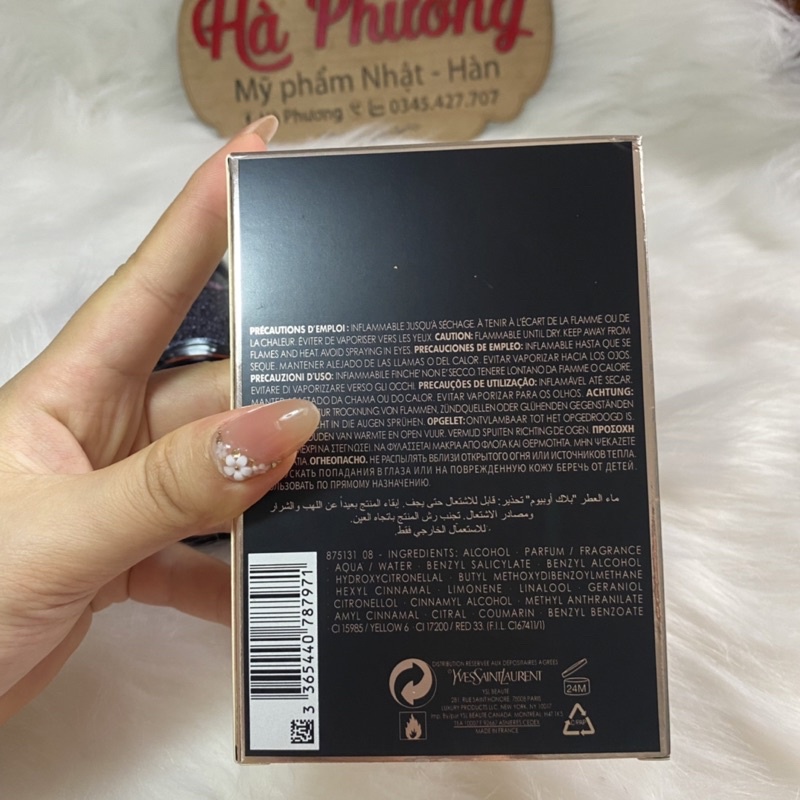Nước Hoa YSL Black Opium