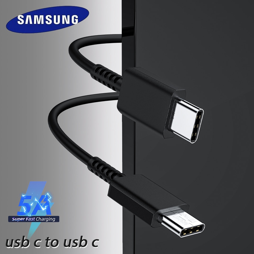 Dây cáp sạc nhanh type c usb c 5a 25w dành cho SAMSUNG Galaxy S21 Ultra 5G S20 S10 Note 20 10 A71 A51 A90