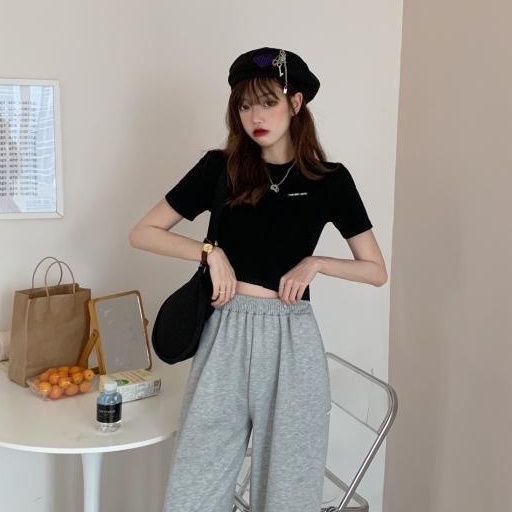 Áo Thun Nữ Tay Ngắn Eo Cao Dễ Phối Đồ Phong Cách Hàn Quốc Dành Cho Nữ áo phông nữ JL-TX-90