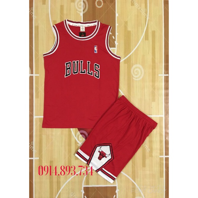 Bộ Chicago Bulls Đỏ (không số)