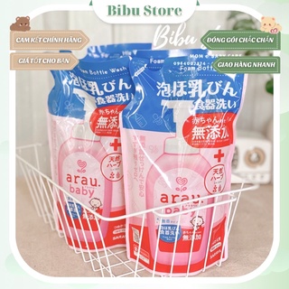 Nước rửa bình sữa Arau Baby túi 450ml